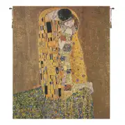The Kiss no border Belgian Tapestry Wall Hanging