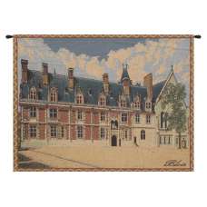 Castle Blois European Tapestry Wall Hanging