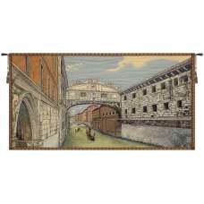 Bridge of Sighs III Italian Wall Hanging Tapestry