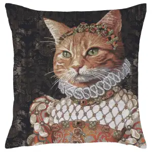 Ginger Cat Sisi Belgian Sofa Pillow Cover