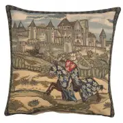 Medieval Knight Belgian Cushion Cover