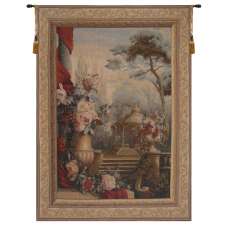 Bouquet Jardin Garden   French Tapestry Wall Hanging