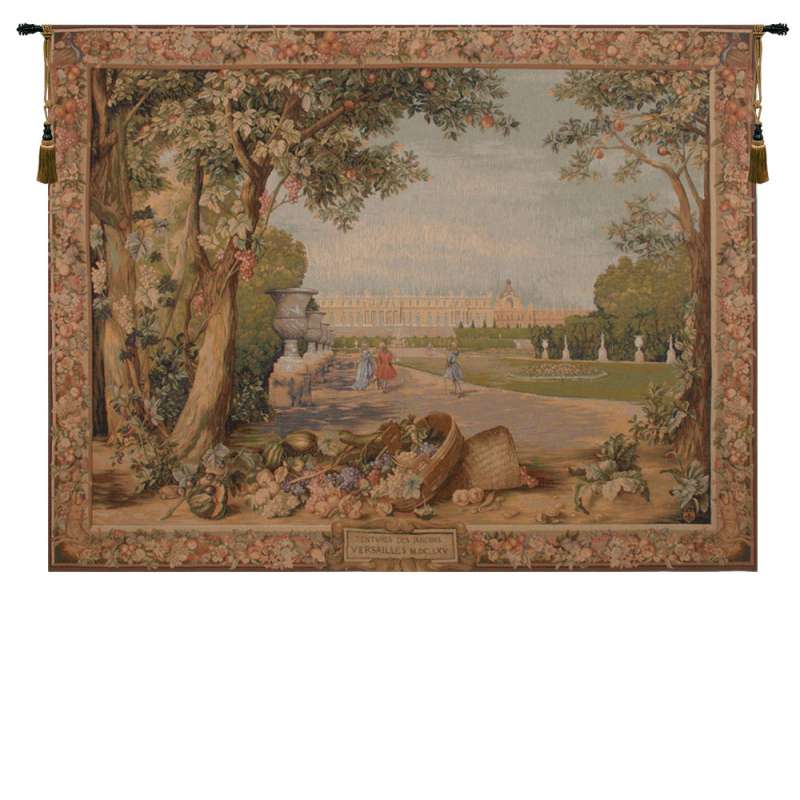 Versailles III French Tapestry Wall Hanging