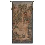 Portiere Licorne Fontaine European Tapestry Wall hanging