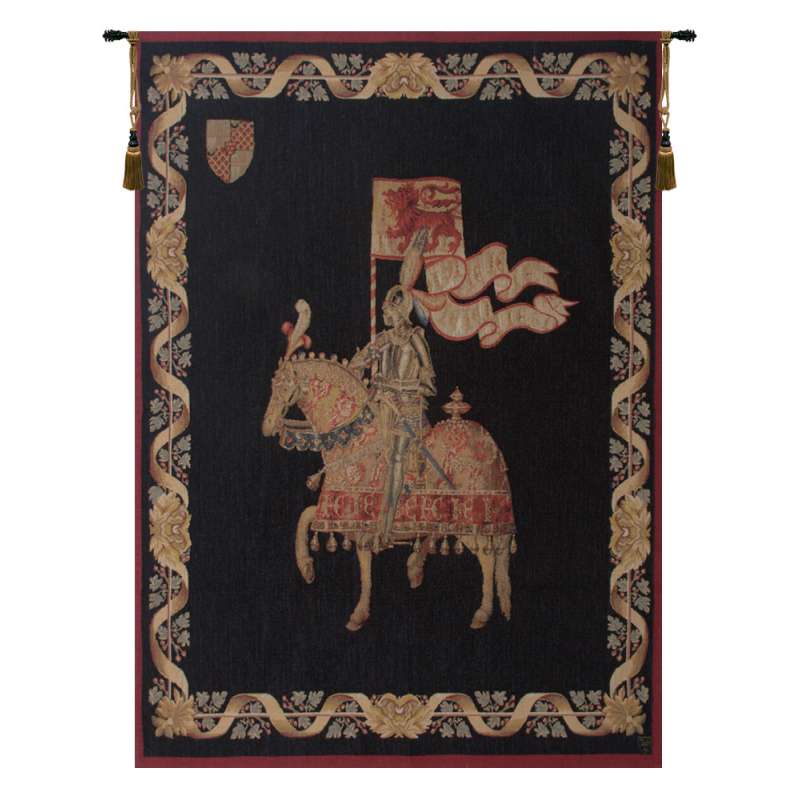 Le Chevalier Fond Uni French Tapestry Wall Hanging