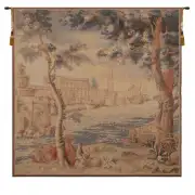 Le Port French Wall Tapestry - 58 in. x 58 in. Cotton/Viscose/Polyester by Charlotte Home Furnishings
