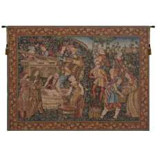 Grandes Vendanges  French Tapestry Wall Hanging