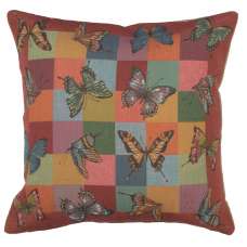 Butterflies 1 Decorative Tapestry Pillow