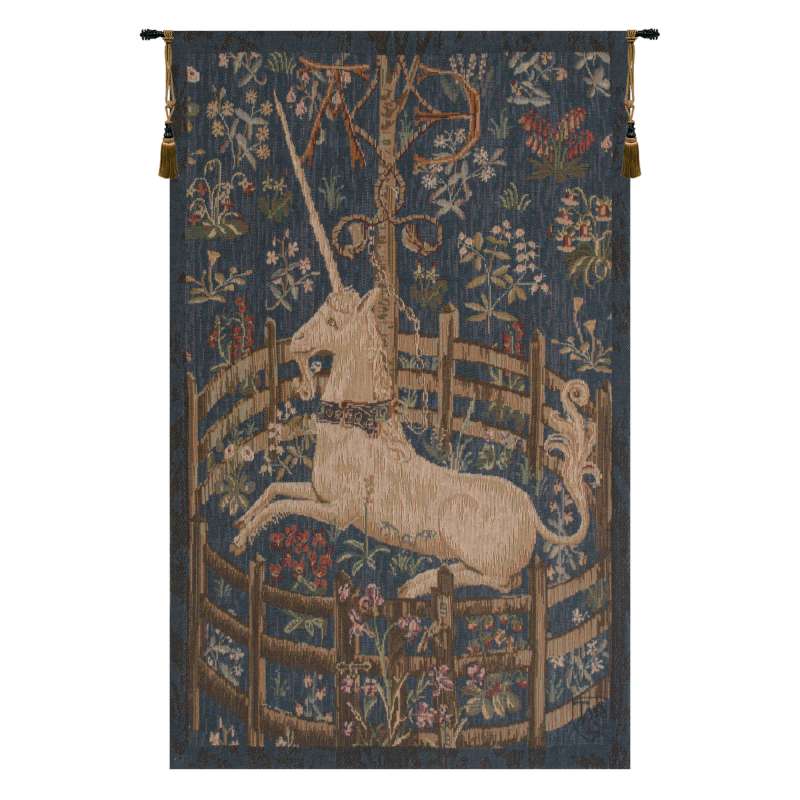 Licorne Captive III French Tapestry Wall Hanging