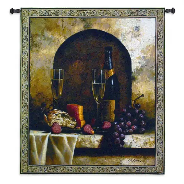 Charlotte Home Furnishing Inc. North America Tapestry - 53 in. x 62 in. Speck | Date to Remember