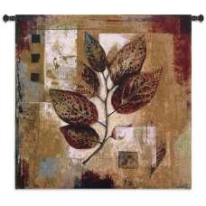 Modernist Autumn Tapestry Wall Hanging