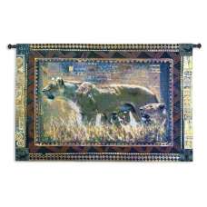 Protecting Her Cubs Tapestry Wall Hanging
