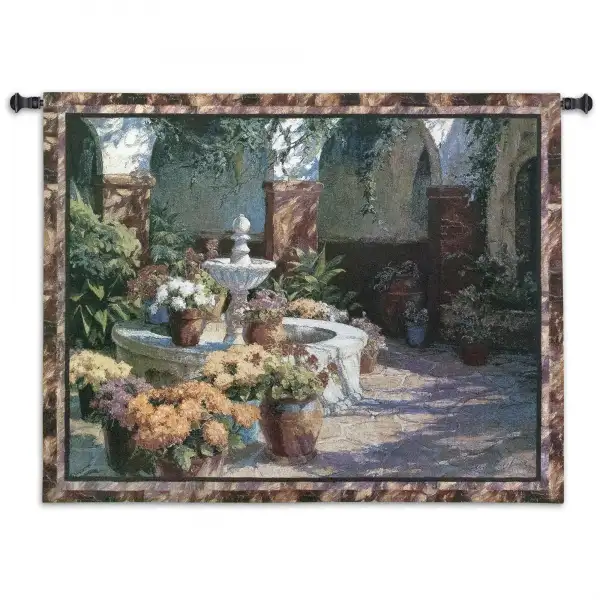 Charlotte Home Furnishing Inc. North America Tapestry - 53 in. x 40 in. | La Fuenta Seca