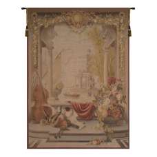 Le Port De Toscane French Tapestry Wall Hanging
