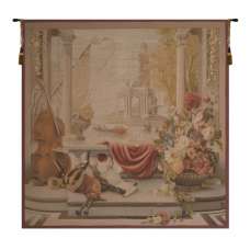 Le Port De Toscane I French Tapestry Wall Hanging