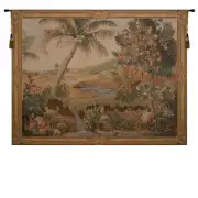 L'Oasis I French Wall Tapestry