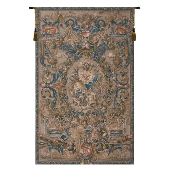 Charlotte Home Furnishing Inc. Belgium Tapestry - 37 in. x 58 in. | Feu