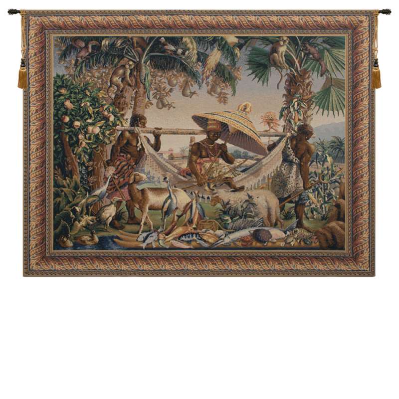 King Borne Belgian Tapestry Wall Hanging