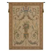 Birds Beige Belgian Tapestry Wall Hanging - 22 in. x 32 in. Cotton/Viscose/Polyester by Charlotte Home Furnishings