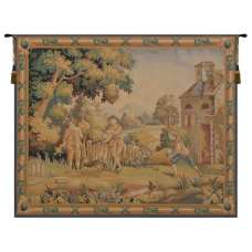 Game Belgian Tapestry Wall Hanging