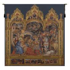 Adorazione Belgian Tapestry Wall Hanging