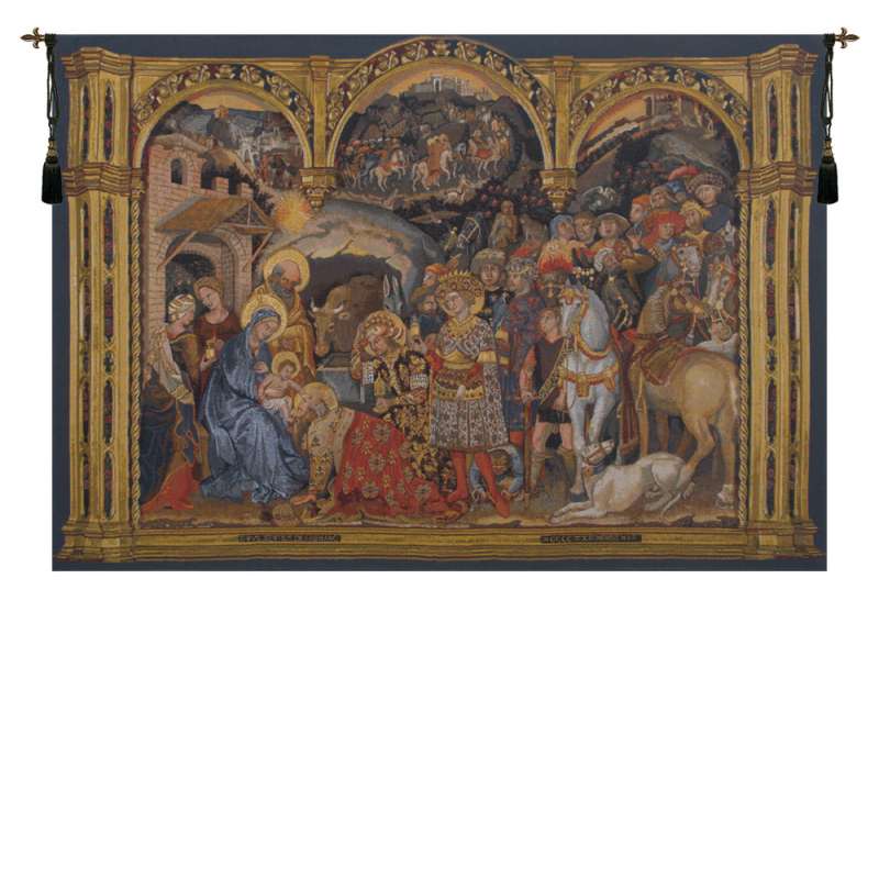 Adorazione Horizontal Flanders Tapestry Wall Hanging