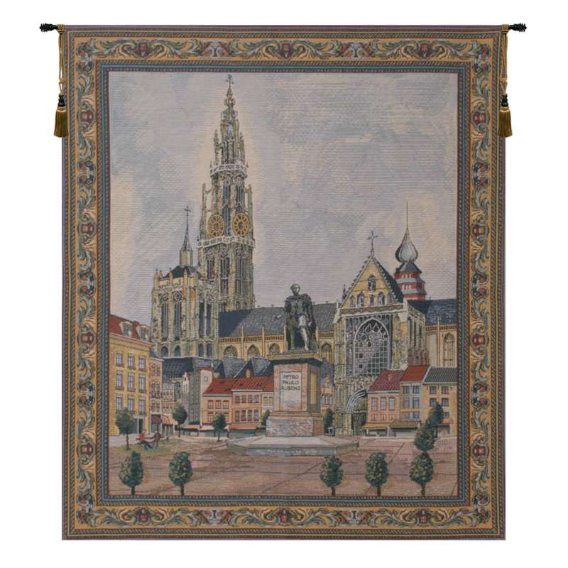 Antwerpen Belgian Tapestry Wall Hanging