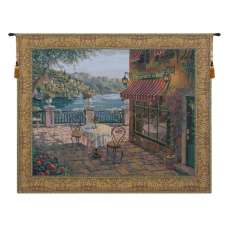 Terrasse Belgian Tapestry Wall Hanging