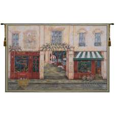 Luchon Terrasse Belgian Tapestry Wall Hanging