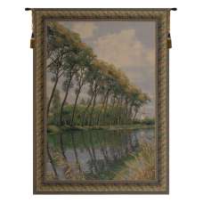 Canal in Flanders Mill Flanders Tapestry Wall Hanging