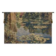 Lake Giverny Without Border Belgian Wall Tapestry