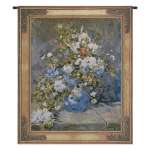 Spring Bouquet by Renoir Belgian Wall Tapestry