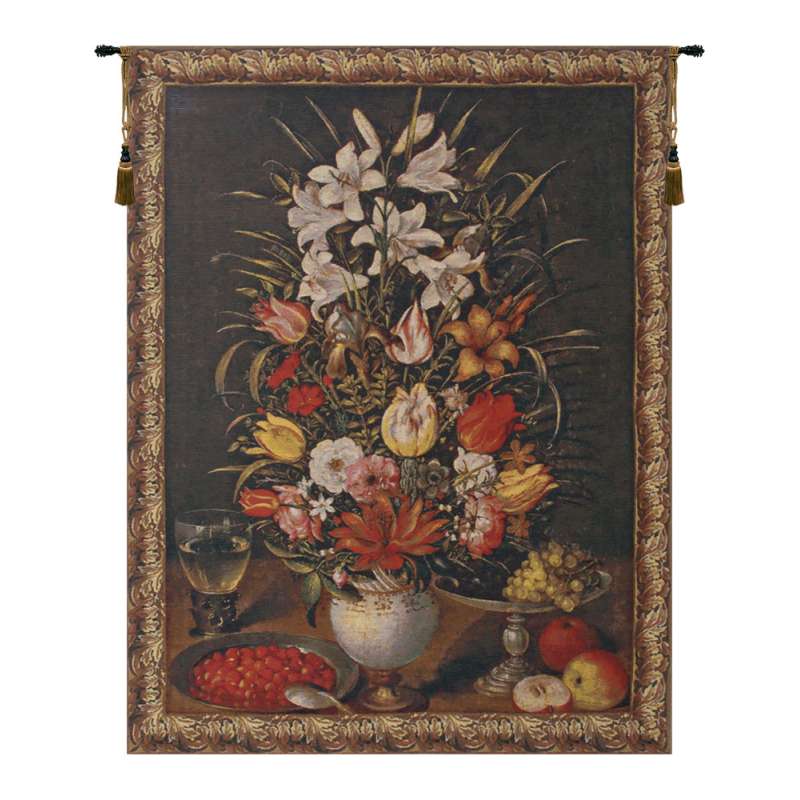 Antique Breughel Medium Belgian Tapestry Wall Hanging