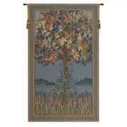 Tree Of Life Flanders Belgian Tapestry Wall Hanging - 32 in. x 51 in. Cotton/Viscose/Polyester by William Morris