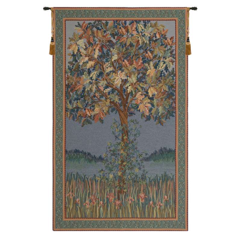 Tree of Life Flanders Belgian Tapestry Wall Hanging