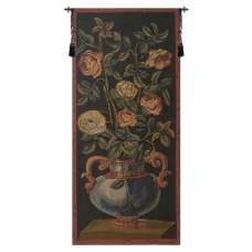 Roses Belgian Tapestry Wall Hanging