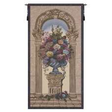 Floral Arch Belgian Wall Tapestry