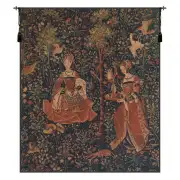Broderie Embroidery Belgian Tapestry Wall Hanging