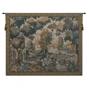 Paysage Flamand Moulin Belgian Tapestry Wall Hanging