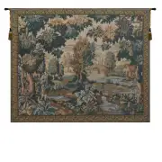 Paysage Flamand Moulin Belgian Wall Tapestry