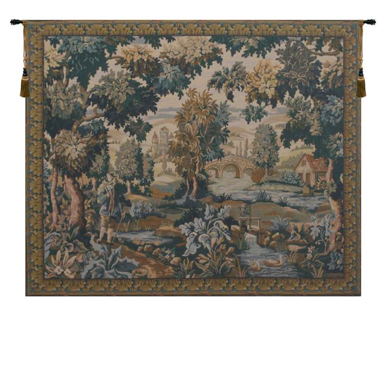 Paysage Flamand Moulin Flanders Tapestry Wall Hanging
