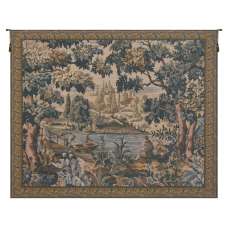 Paysage Flamand Village Flanders Tapestry Wall Hanging