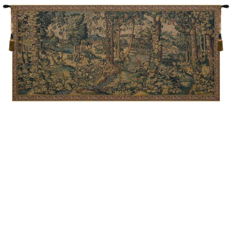 Royal Hunting Woods Belgian Tapestry Wall Hanging
