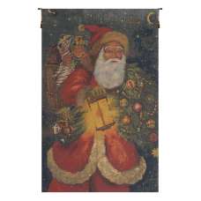 Santa Claus Flanders Tapestry Wall Hanging