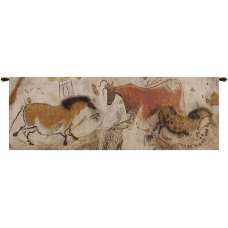 Lascaux Part Belgian Tapestry Wall Hanging