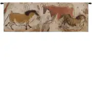 Lascaux Part Belgian Tapestry Wall Hanging - 62 in. x 21 in. Cotton/Treveria/Wool by Charlotte Home Furnishings