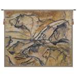Lions of Chauvet Belgian Wall Tapestry