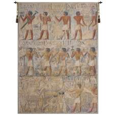 Saqqarah Beige Flanders Tapestry Wall Hanging