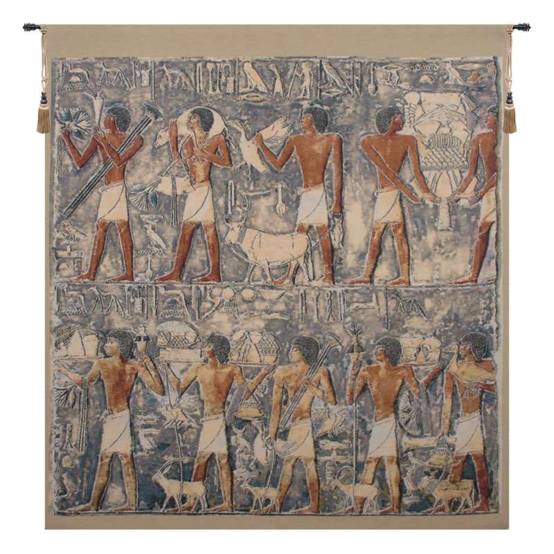 Saqqarah Blue Flanders Tapestry Wall Hanging