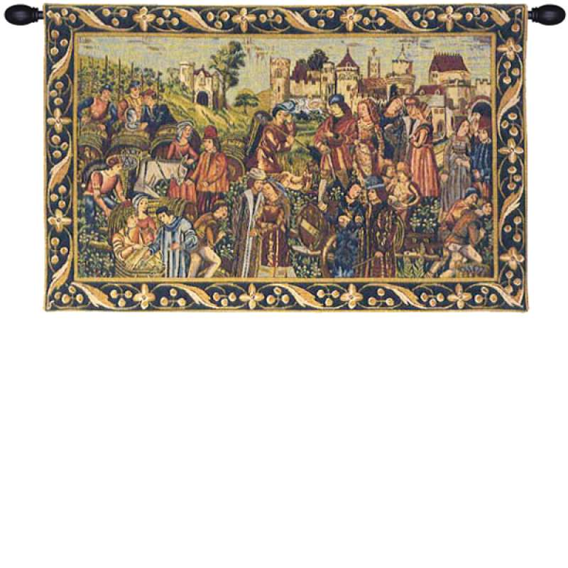 Winemarket French Tapestry Wall Hanging